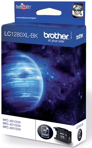 Brother inktcartridge, 2.400 pagina's, OEM LC-1280XLBK, zwart 1 Stuk