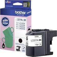 Brother inktcartridge, 1.200 pagina's, OEM LC-227XLBK, zwart 1 Stuk