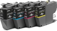Brother cartouche d'encre,  500 pages, OEM LC-421XLVAL, 4 couleurs-3
