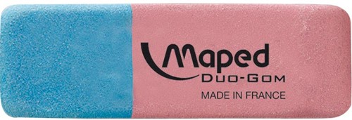 Maped gum Duo-Gom, large, blister van 1 stuk-2