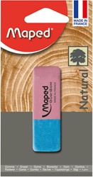 Maped gomme Duo-Gom, large, blister de 1 pièce