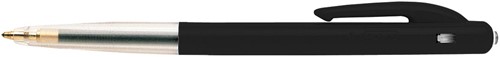 Bic stylo bille M10 Clic, pointe moyenne, 0,4 mm, noir