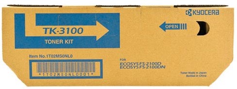 Kyocera Toner Kit TK3100 - 12500 pagina's - 1T02MS0NL0 1 Stuk