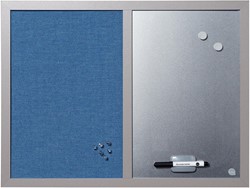 Bisilque Tableau mixte bleu