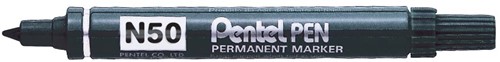 Pentel merkstift Pen N50 zwart 1 Stuk