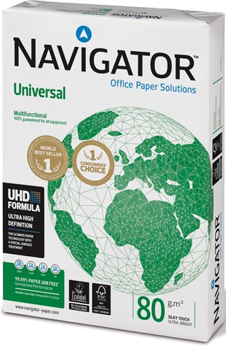 Navigator Universal papier d'impression, ft A3, 80 g, paquet de 500 feuilles 500 Vel