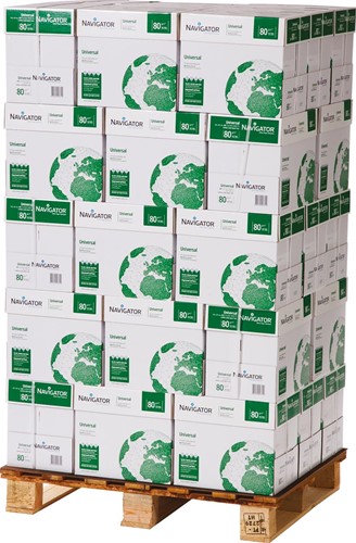 Navigator Universal papier d'impression, ft A4, 80 g, palette