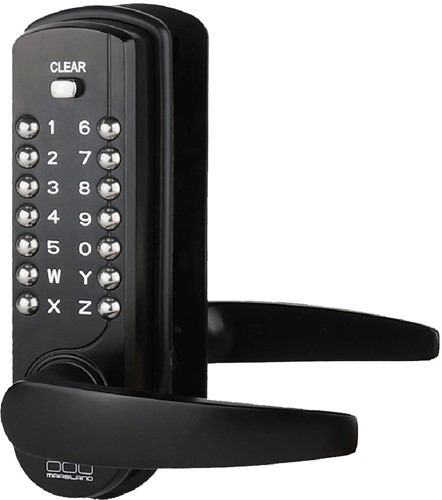 Maasland serrure à code numérique NK7500, noir mat