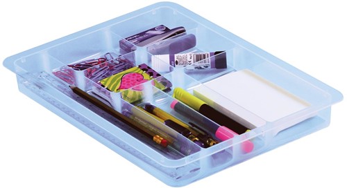 Really Useful Box, diviseur avec 8 compartements, pour 4 l ou 9 l, transparent