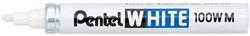Pentel Paint Marker White schrijfpunt: 3,9 mm, schrijfbreedte: 3 mm