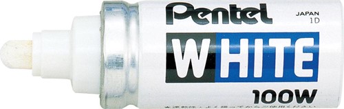 Pentel marqueur peinture White pointe, ft 6,5 mm, largeur de trait: 4 mm 1 Stuk