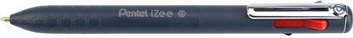 Pentel Izee 4-kleurenbalpen, medium, klassieke inktkleuren