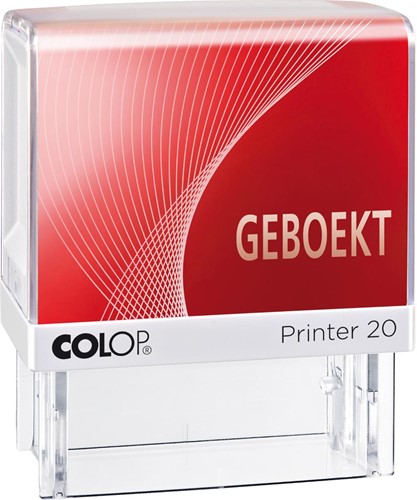 Colop cachet à formules Printer texte: GEBOEKT 1 Stuk
