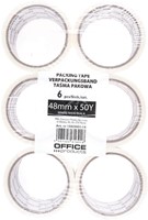 OFFICE products ruban d'emballage, 48 mm x 46 m, blanc