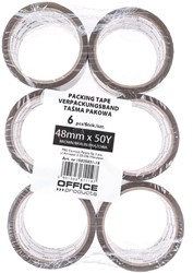 OFFICE products ruban d'emballage, 48 mm x 46 m, brun
