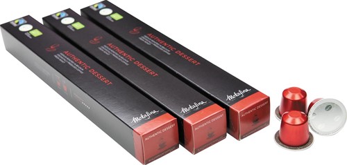 Mokafina capsules de café en aluminium, Authentic Dessert, 10 pièces