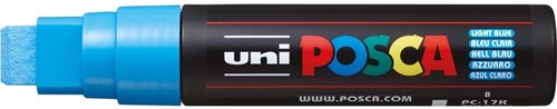 Uni POSCA marqueur peinture PC-17K, 8 mm, bleu clair
