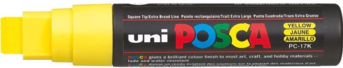 Uni POSCA marqueur peinture PC-17K, 8 mm, jaune