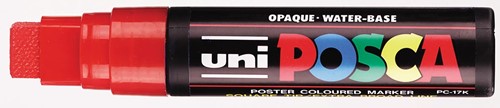 Uni POSCA marqueur peinture PC-17K, 8 mm, rouge