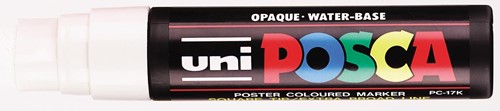 Uni POSCA paintmarker PC-17K, 15 mm, wit