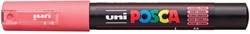 Uni POSCA marqueur peinture PC-1MC, 0,7 - 1 mm, rouge corail