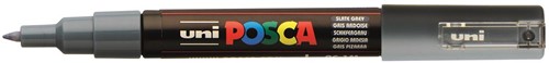 Uni POSCA marqueur peinture PC-1MC, 0,7 - 1 mm, gris ardoise