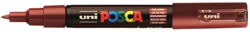 Uni POSCA paintmarker PC-1MC, 0,7 - 1 mm, wijnrood