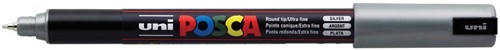 Uni POSCA marqueur peinture PC1-MR, 0,7 mm, argent 1 Stuk