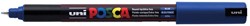 Uni POSCA paintmarker PC-1MR, 0,7 mm, donkerblauw