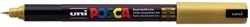 Uni POSCA paintmarker PC-1MR, 0,7 mm, goud 1 Stuk