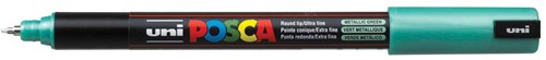 Uni POSCA paintmarker PC-1MR, 0,7 mm, metaalgroen