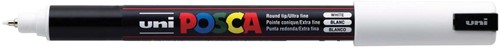 Uni POSCA paintmarker PC-1MR, 0,7 mm, wit 1 Stuk