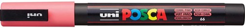 Uni POSCA marqueur peinture PC-3M, 1,5 mm, rouge corail