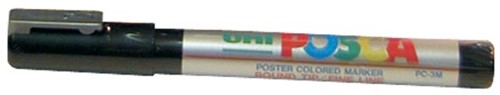 Uni POSCA paintmarker PC-3M, 1,5 mm, zilver