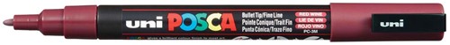 Uni POSCA paintmarker PC-3M, 1,5 mm, wijnrood