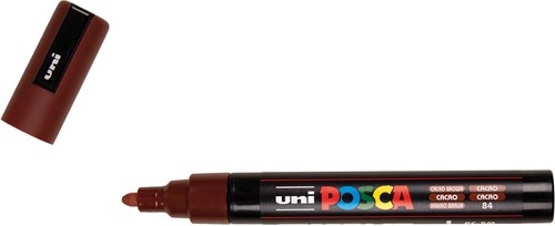 Uni POSCA paintmarker PC-5M, 1,8 - 2,5 mm, cacao-2