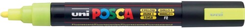 Uni POSCA paintmarker PC-5M, 1,8 - 2,5 mm, fluo geel