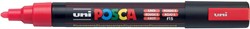 Uni POSCA marqueur peinture PC-5M, 1,8 - 2,5 mm, rouge fluo