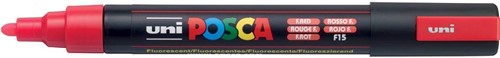 Uni POSCA paintmarker PC-5M, 1,8 - 2,5 mm, fluo rood