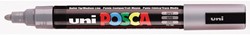 Uni POSCA marqueur peinture PC-5M, 1,8 - 2,5 mm, gris