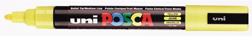 Uni POSCA marqueur peinture PC-5M, 1,8 - 2,5 mm, jaune