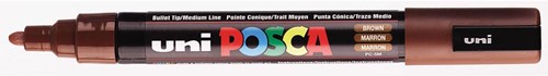 Uni POSCA marqueur peinture PC-5M, 1,8 - 2,5 mm, brun