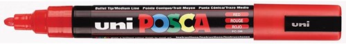 Uni POSCA marqueur peinture PC-5M, 1,8 - 2,5 mm, rouge