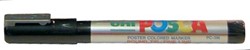 Uni POSCA marqueur peinture PC-5M, 1,8 - 2,5 mm, argent 1 Stuk