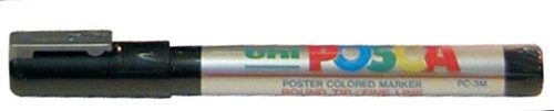 Uni POSCA marqueur peinture PC-5M, 1,8 - 2,5 mm, argent 1 Stuk