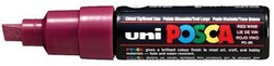 Uni POSCA marqueur peinture PC-8K, 8 mm, vin rouge