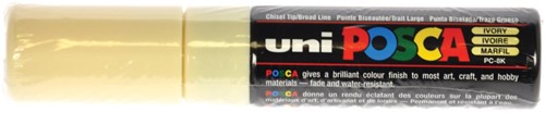 Uni POSCA paintmarker PC-8K, 8 mm, ivoor