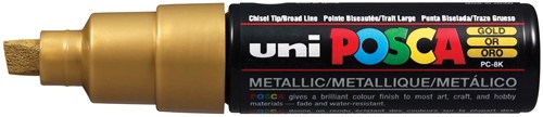 Uni POSCA paintmarker PC-8K, 8 mm, goud