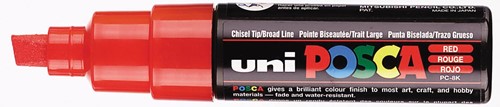 Uni POSCA marqueur peinture PC-8K, 8 mm, rouge