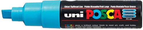 Uni POSCA paintmarker PC-8K, 8 mm, fluo turkoois